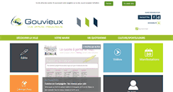 Desktop Screenshot of gouvieux.fr
